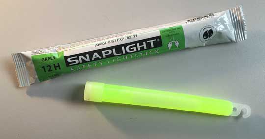 Cyalume baton lumineux Vert Snaplight - Cyalume