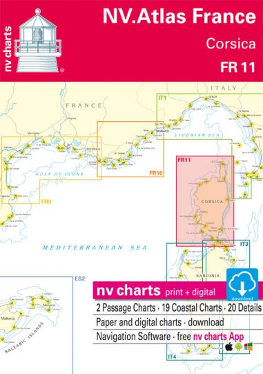 NV Charts en Corse