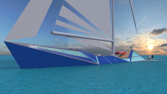 Sailing Yacht Origami Un Concept Excentrique Au Design Asiatique