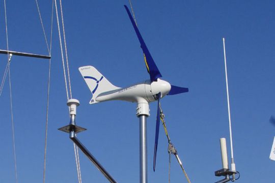 éolienne bateau voilier performante SILANTWIND 12/24 V équipement PROMO