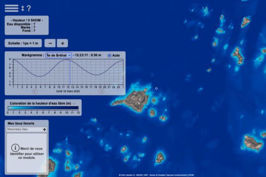 TideMap, l'application pour visualiser les marées