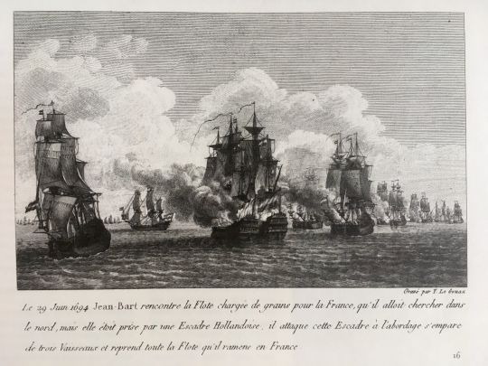 La bataille du Texel, 1694