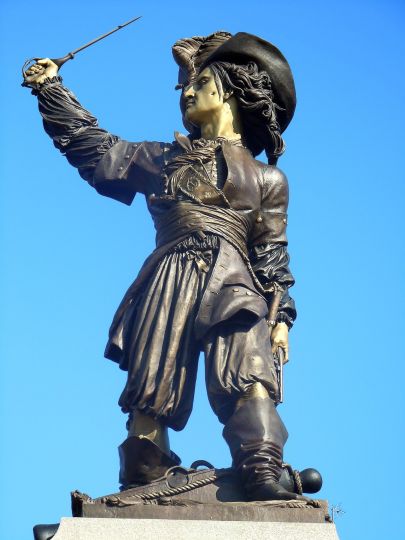 Statue de Jean Bart à Dunkerque