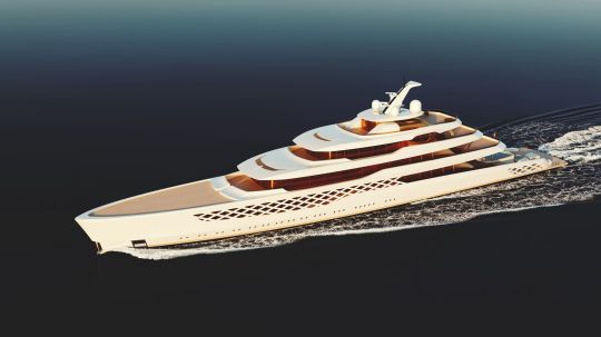 Freddie Gump, un concept de yacht de star
