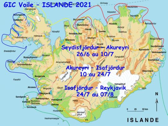 Tour de l'Islande 2021