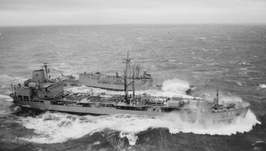 La Frégate HMS Adelaide en route pour le sauvetage de Tony Bullimore
