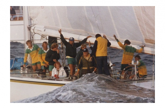 L'équipage Australien vainqueur en 1983