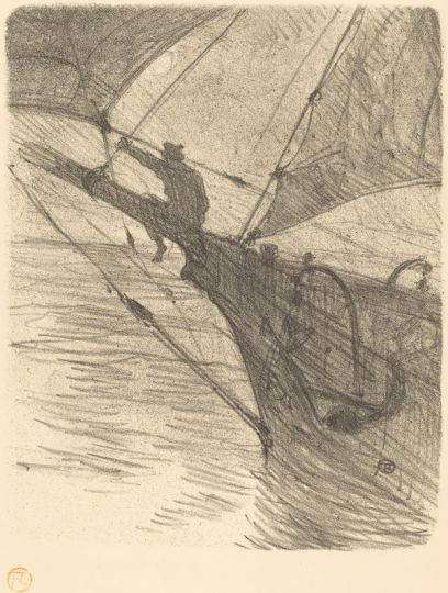 Oceano Nox, un tableau d'Henri de Toulouse Lautrec