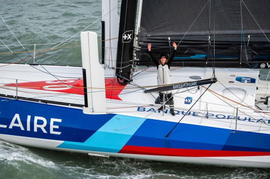 L'IMOCA Banque Populaire © Olivier Blanchet / Alea / BPCE