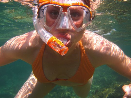 Masque et tuba, indispensable en snorkeling