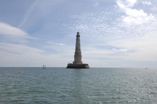 Le phare de Cordouan baignée par les eaux