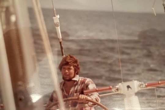 Jean-Didier Martial fondateur de Seaview Progress sur la Transpac Victoria Mau en 1978