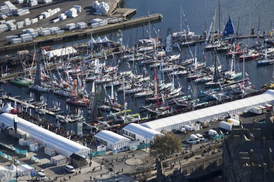 Accueillir tous les bateaux de la course au sein du port © Alexis Courcoux #RDR2018