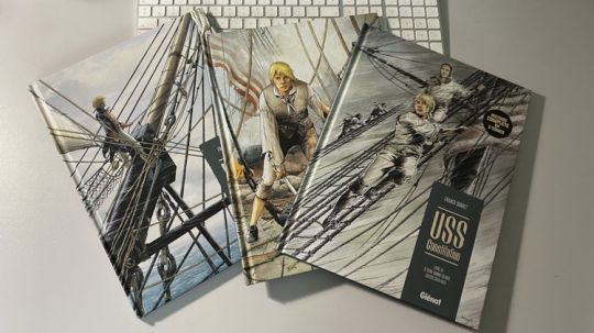 Les 3 tomes de la série USS Constitution