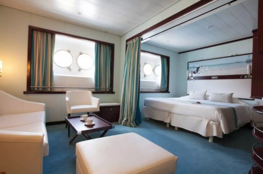 Reposez-vous dans l'une des 184 cabines du Club Med 2