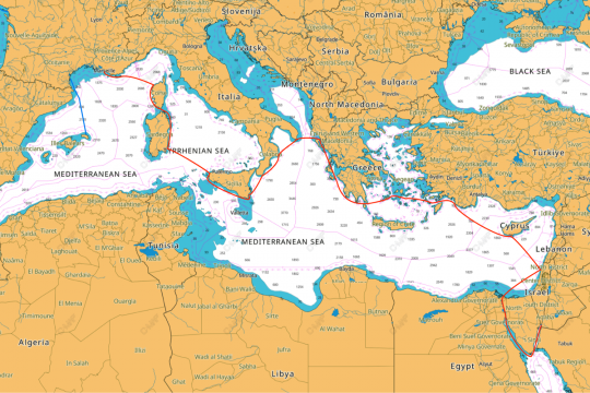 La Méditerranée d4st en Ouest