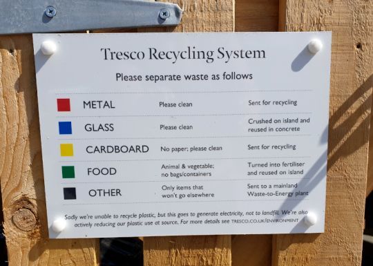 Le système de recyclage de Tresco