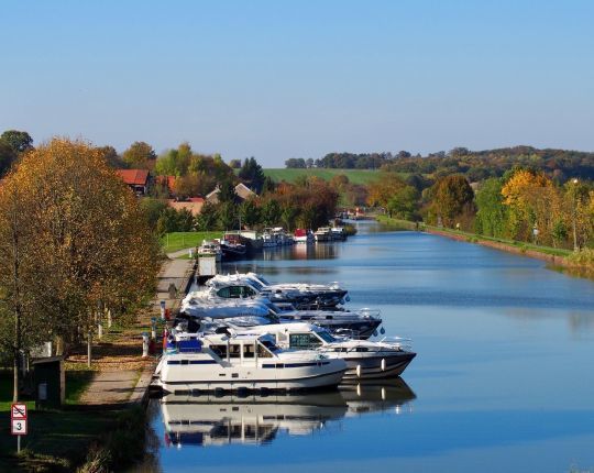 Harskirchen, un port proche des moulins