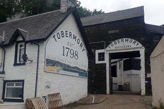 La distillerie de Tobermory, Ecosse