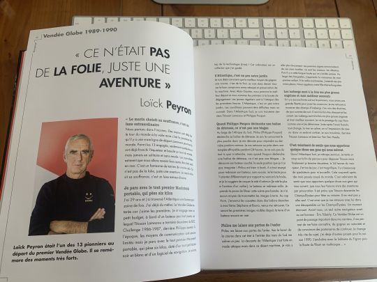 Loïck Peyron raconte le premier Vendée Globe en 1989-1990
