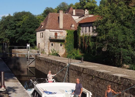 Le moulin à eau est superbe