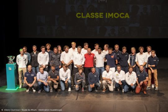 Les 37 skippers de la Classe IMOCA @ Alexis Courcoux / Route du Rhum