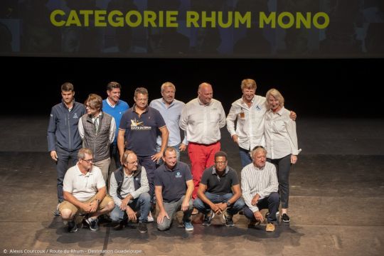 Les 14 solitaires de la Classe Rhum Mono @ Alexis Courcoux / Route du Rhum