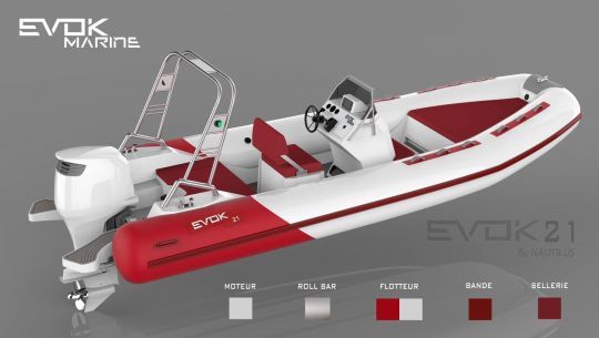 Le nouveau modèle Evok Marine Ocean 21