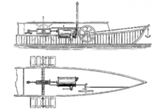 Plans du Pyroscaphe