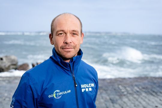 Kevin Escoffier, skipper de l'IMOCA Holcim - PRB © Eloi Stichelbaut - polaRYSE / Holcim-PRB