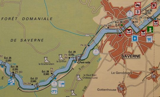 Sur le canal de la Marne au Rhin (Edition du Breil)