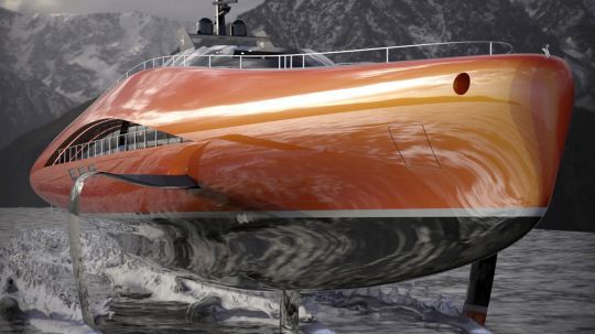 Plectrum, un concept de superyacht à foils