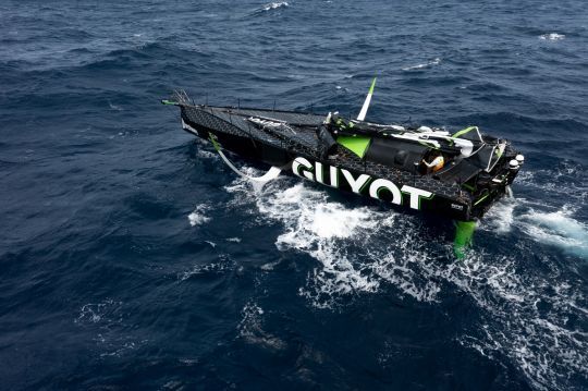Démâtage de Guyot Environnement Team Europe sur la 4e étape de The Ocean Race