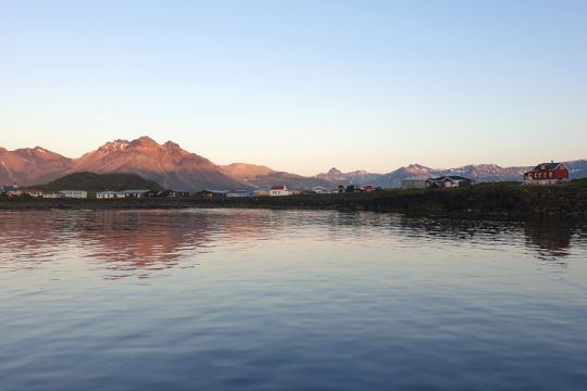 Paysage de la côte est islandaise