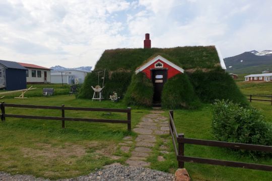 Une maison traditionnelle islandaise
