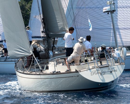 Une première belle journée de course dans du vent léger