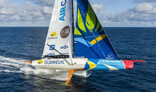 L'IMOCA Groupe Dubreuil, ex 11th Hour Racing © Groupe Dubreuil