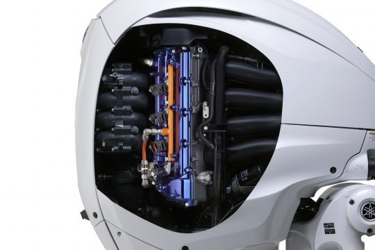Yamaha présente son moteur V8 à hydrogène