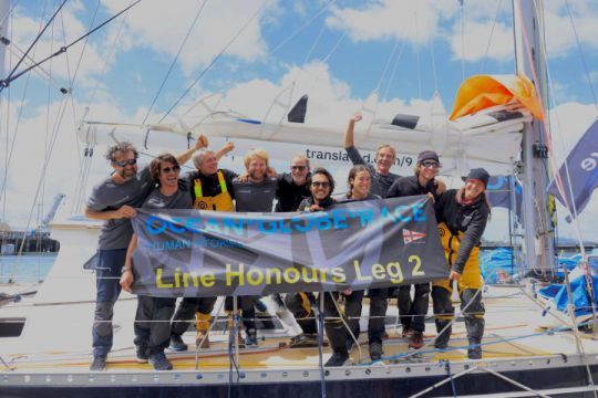 L'équipage de Translated9 remporte la seconde étape de l'Ocean Globe Race
