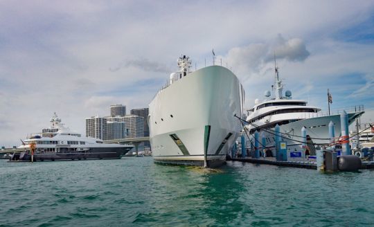 The show is an opportunity to discover some of the world's greatest yachts