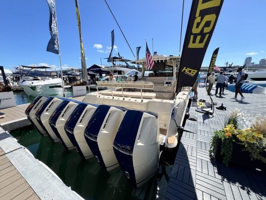 Big engines are always a hit at Maimi