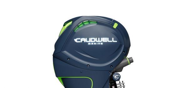 The new Caudwell marine outboard develops 300hp