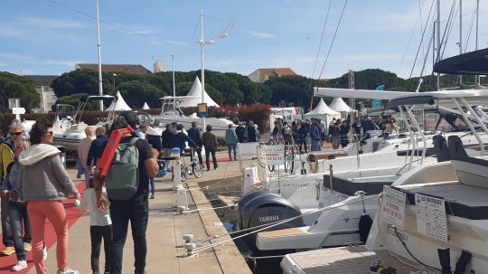 Les Nautiques de Port Camargue présente des bateaux neufs et d'occasion