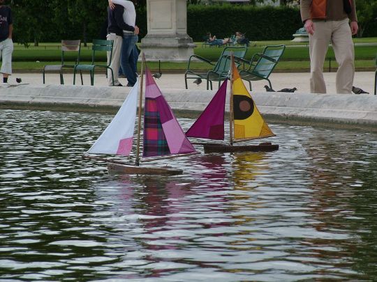 Les bateaux modèles des Tuileries, nouvelle discipline olympique