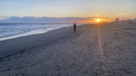 Et de finir sa journée sur le front de mer de La Grande Motte