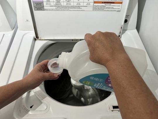 Use a delicate laundry bag in the washing machine