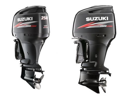 Suzuki offers a range from 2.5 to 350 hp