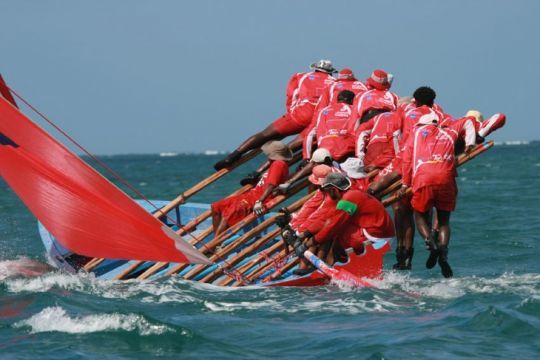 Équipe de yoleurs professionnels