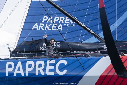 Yoann Richomme, vainqueur de The Transat CIC © Julien Champolion - PolaRYSE