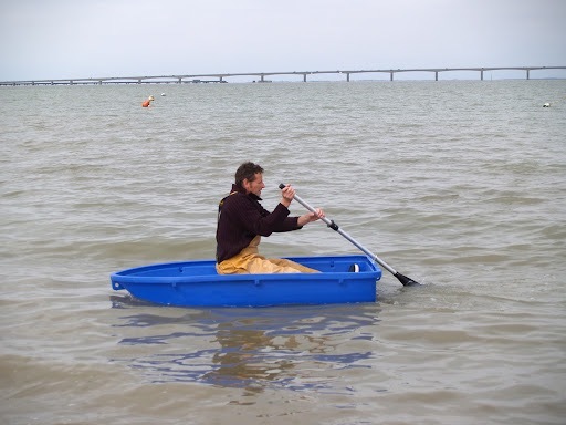 To reach your boat at anchor, a small basic dinghy is all you need